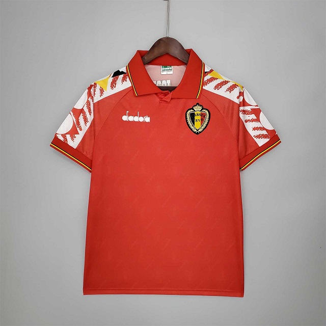AAA Quality Belgium 1995 Home Soccer Jersey